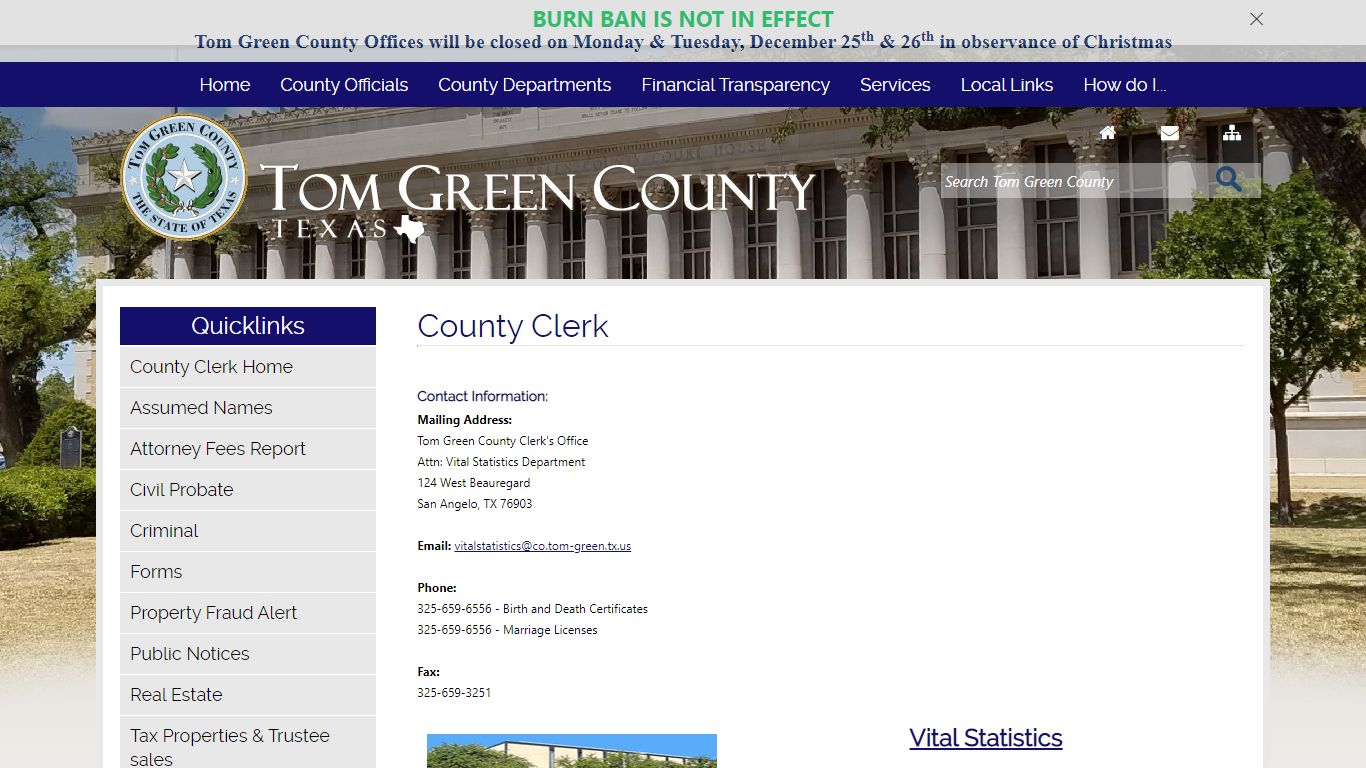 Tom Green County